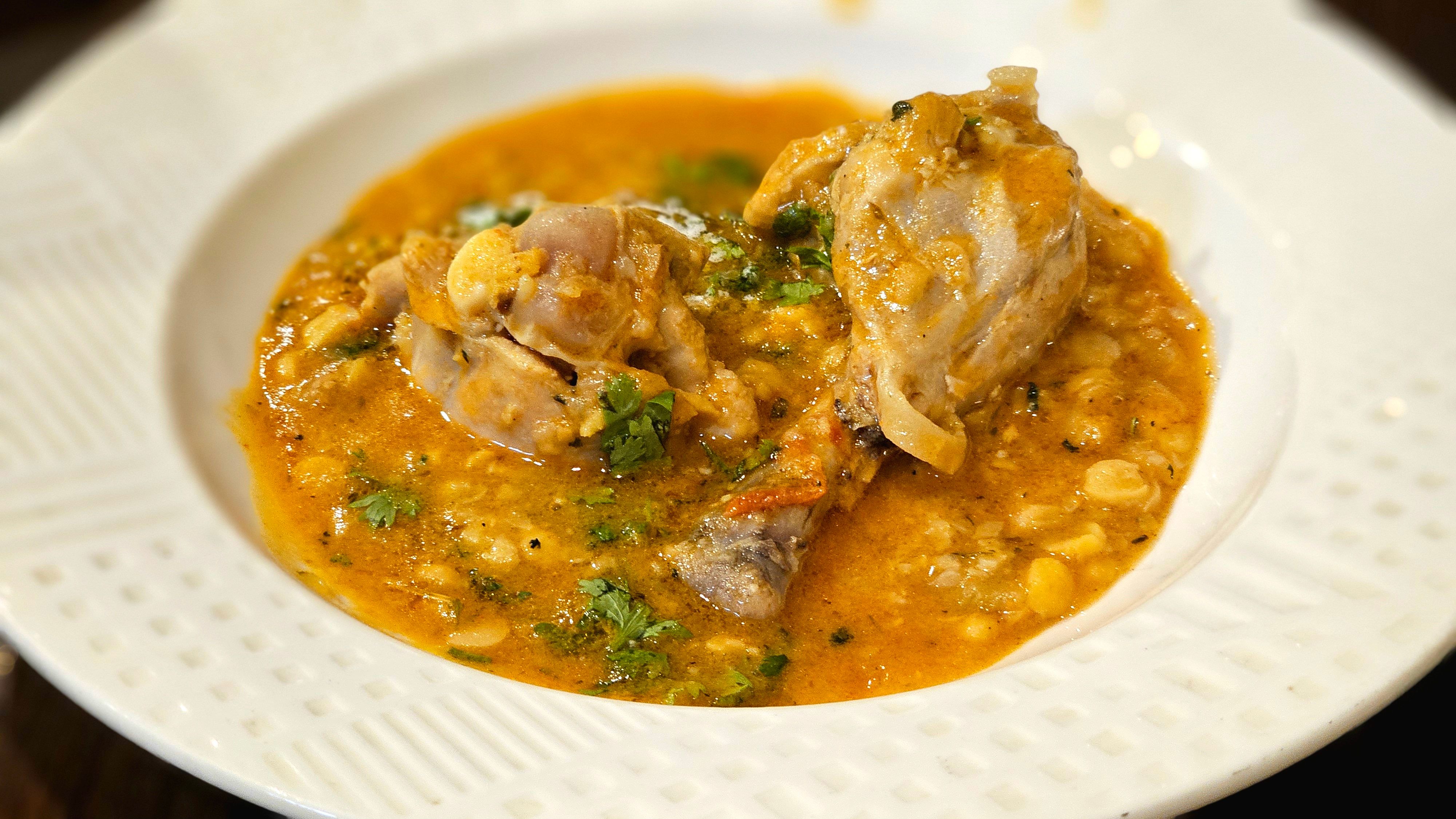 Chicken Daal (Lentils)