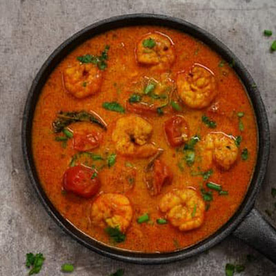 Shrimp Dopiaaza