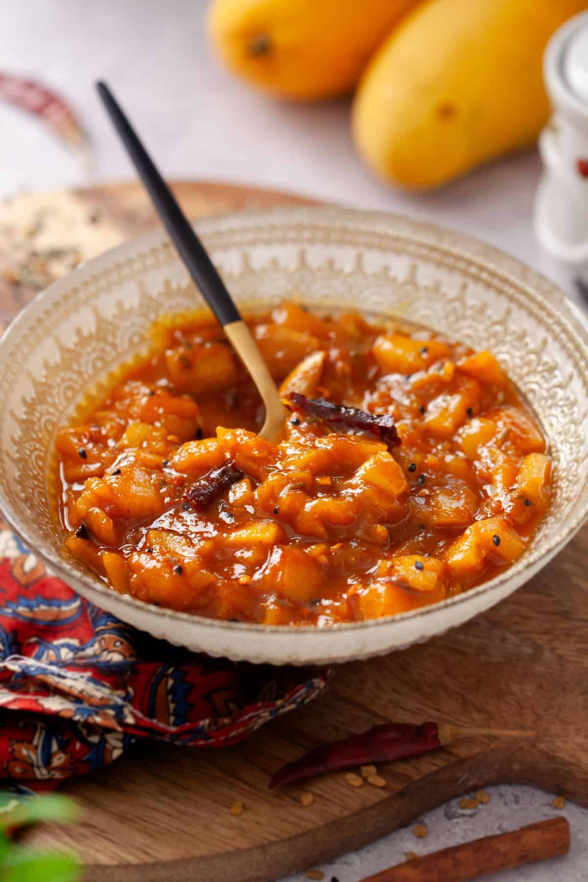 Sweet Mango Chutney (V)